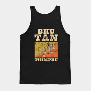 Flag of Bhutan Tank Top